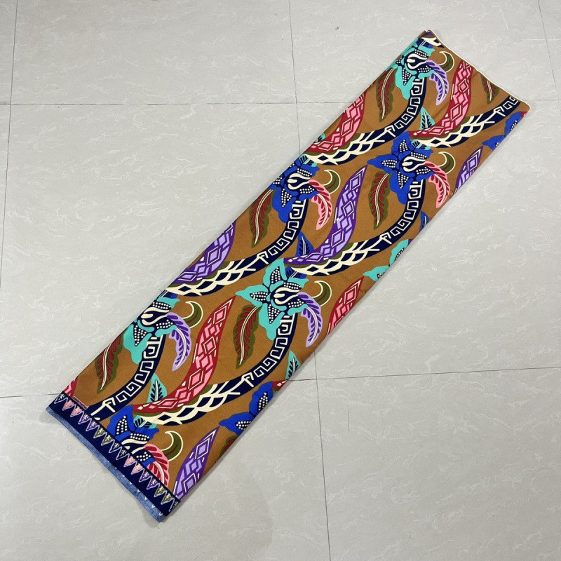 กระโปรงสไตล์มาเลเซียแบบ Lung Keelung สำหรับผู้หญิง ผลิตจากผ้ากอซ