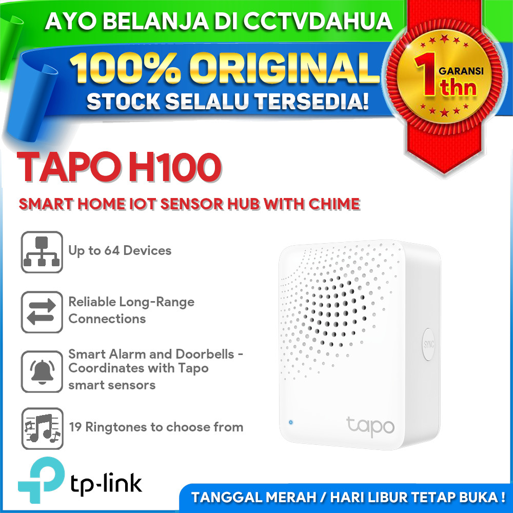 TP-LINK TAPO H100 SMART HOME IOT SENSOR HUB พร้อมชิม