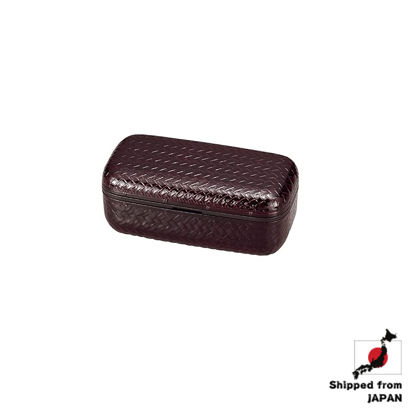 Tatsumiya NURI Ajiro Unilateral Bento Box Size: Approximately W18 D9 H7 30429【Direct from Japan】
