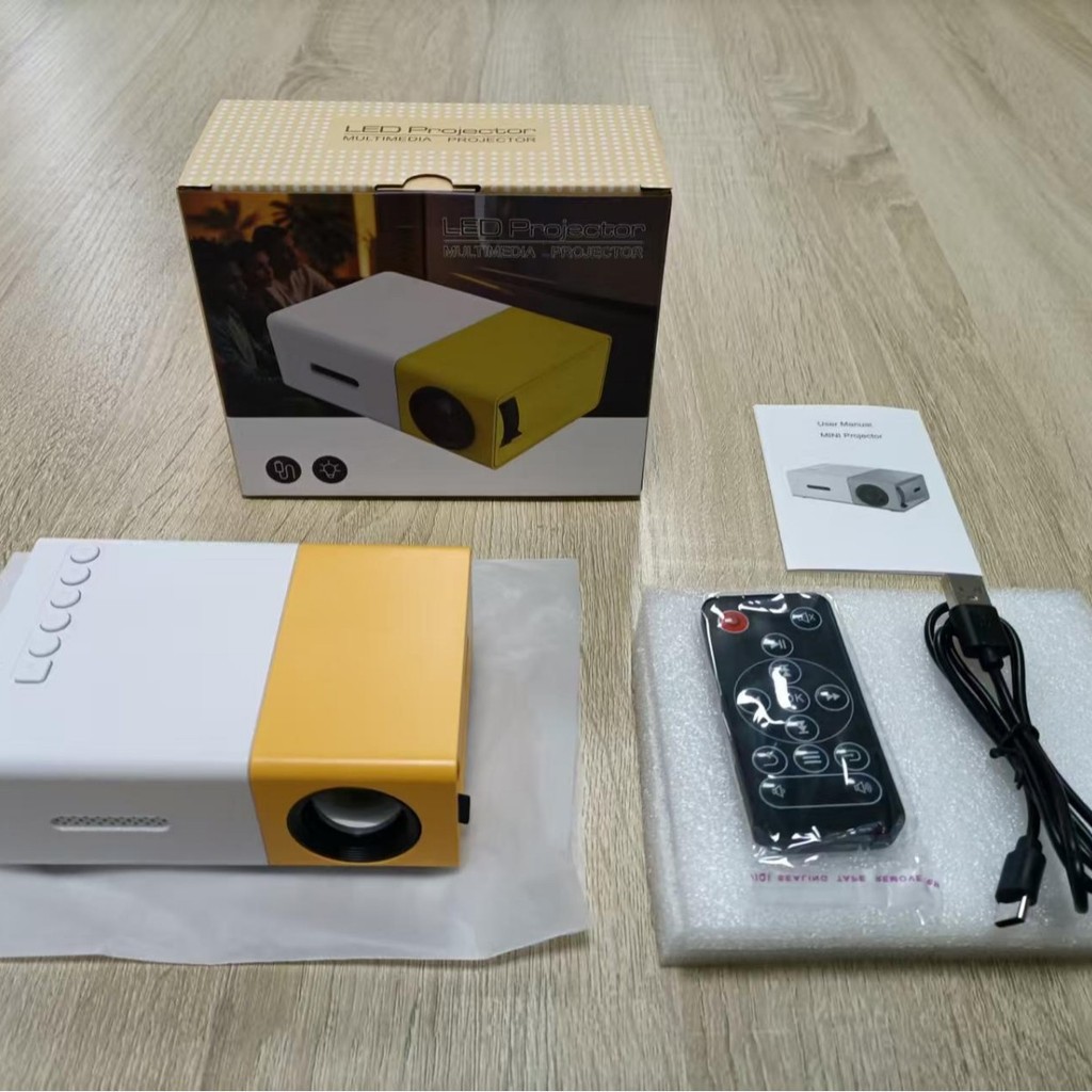 YG300 Mini Mini Projector Outdoor led Portable Small HD Home Cinema Projector