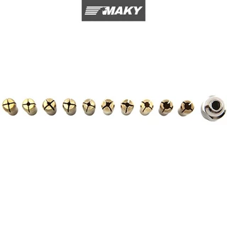 LLPH 11 ชิ้น/เซ็ตเจาะทองเหลือง Collet Chuck Bits สําหรับเครื่องมือโรตารี่ 0.5-3.2 มม.LP