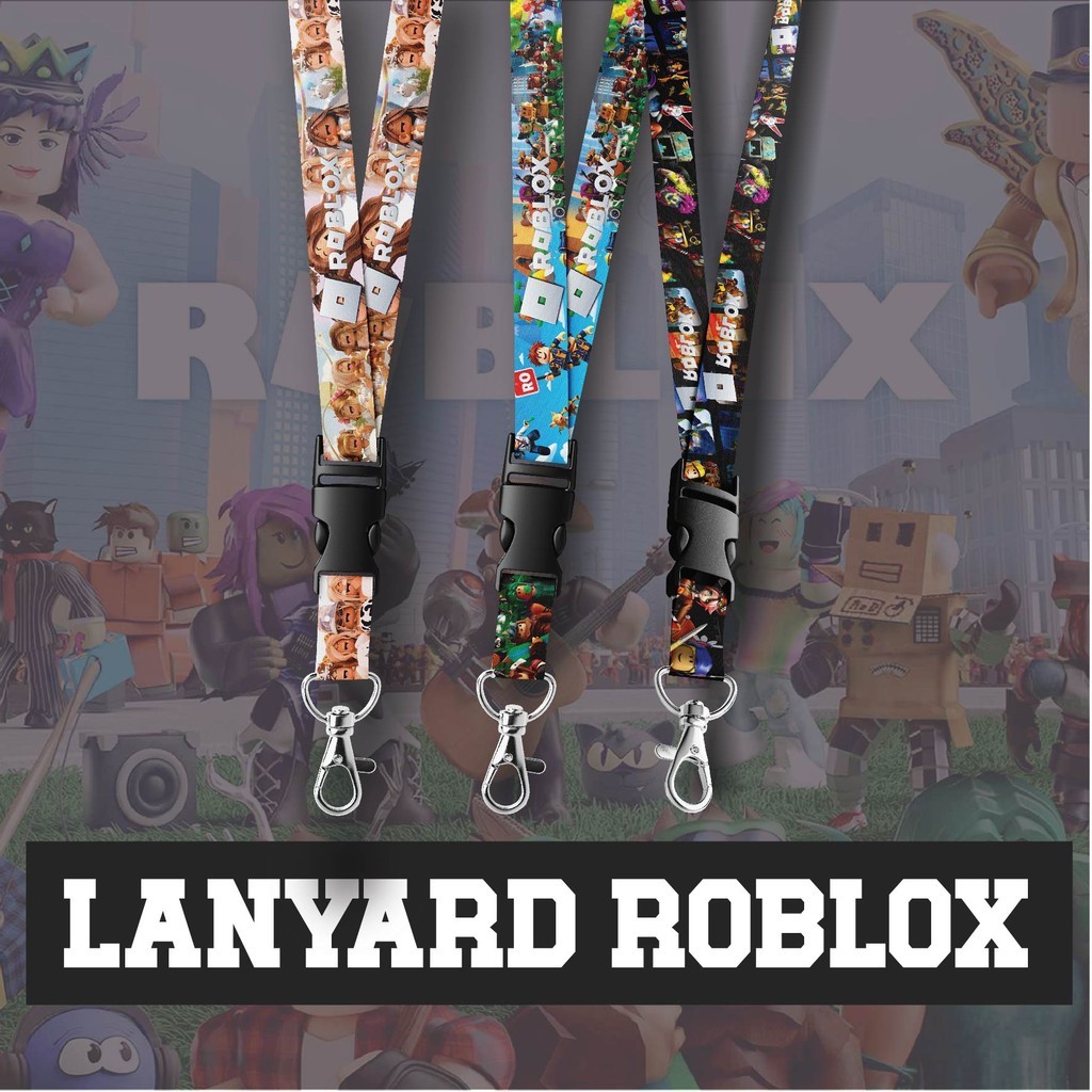 Roblox Lanyard Multi Motips Office School ID card Collection เกม