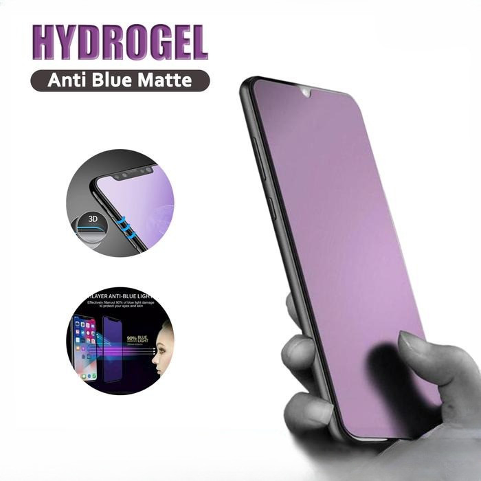 MATA Anti-Scratch Hydrogel Clear-Matte-Blue Ray HUAWEI Y6 PRIME 2018 /Y6 PRIME 2019 / Y7 2017 /Y8S /