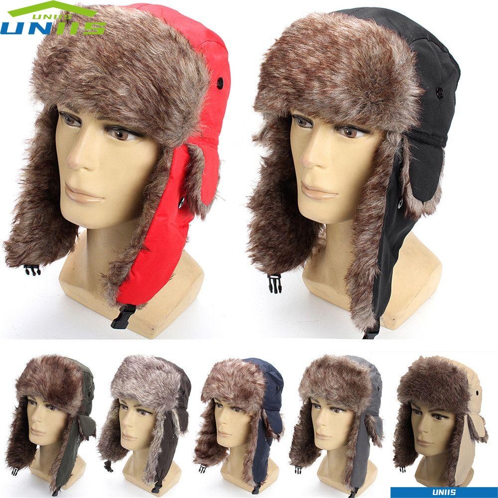 UNIIS Winter Cap Aviator Ski Sports & Outdoors Hat with
