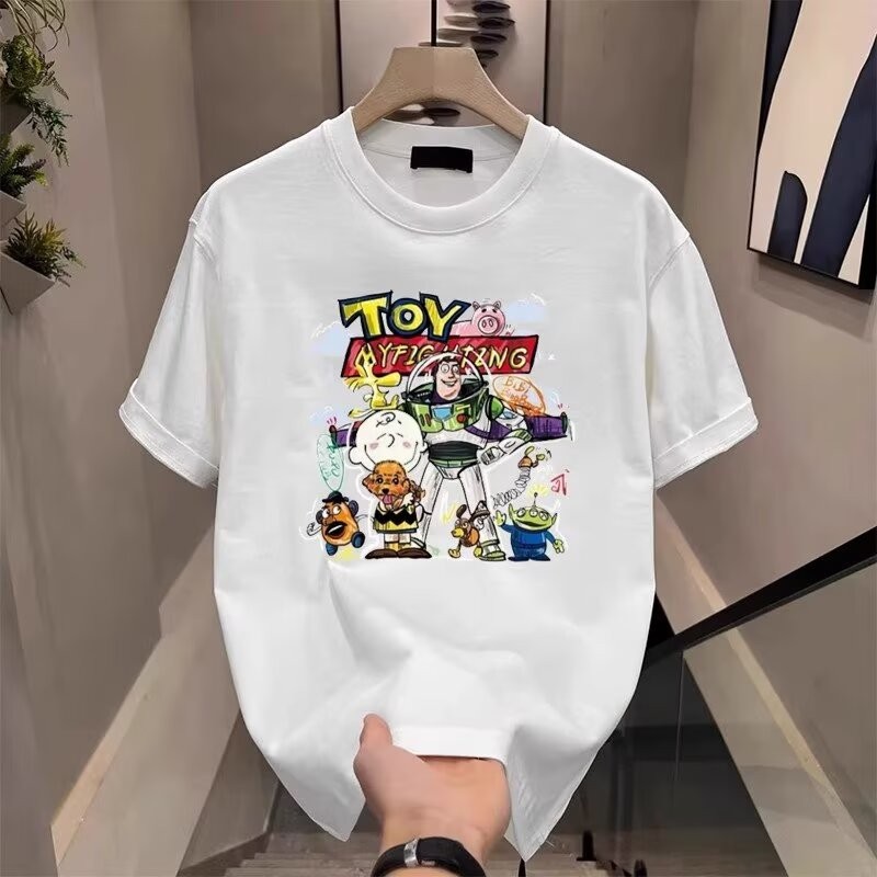 COD 2025 American Retro Short Sleeve T-Shirt for Men and Women 2025 Summer Niche Design Trendy T-Shi