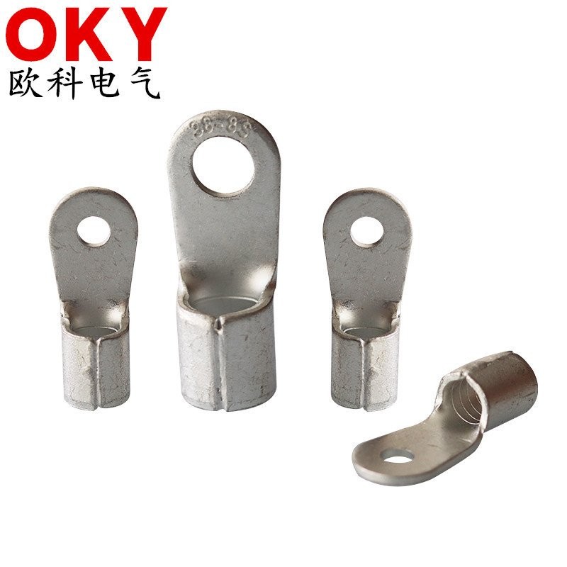 /Bare Terminal แหวนเชื่อมต่อทองแดง 16 กดเย็น/RNB1.25-10 ลวดทองแดงหูลวดจมูกรอบขั้วต่อ Terminal 12 L5I