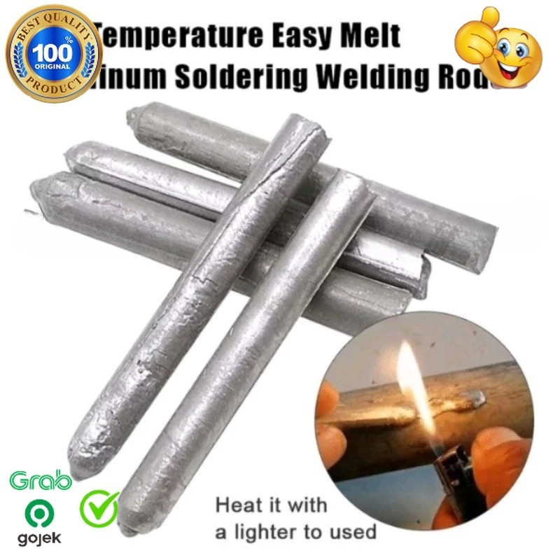 3 ชิ้น PAT ALUMINIUM ลวดเชื่อมอุณหภูมิต่ํา Burn Pan Patch ORIGINAL 888SS