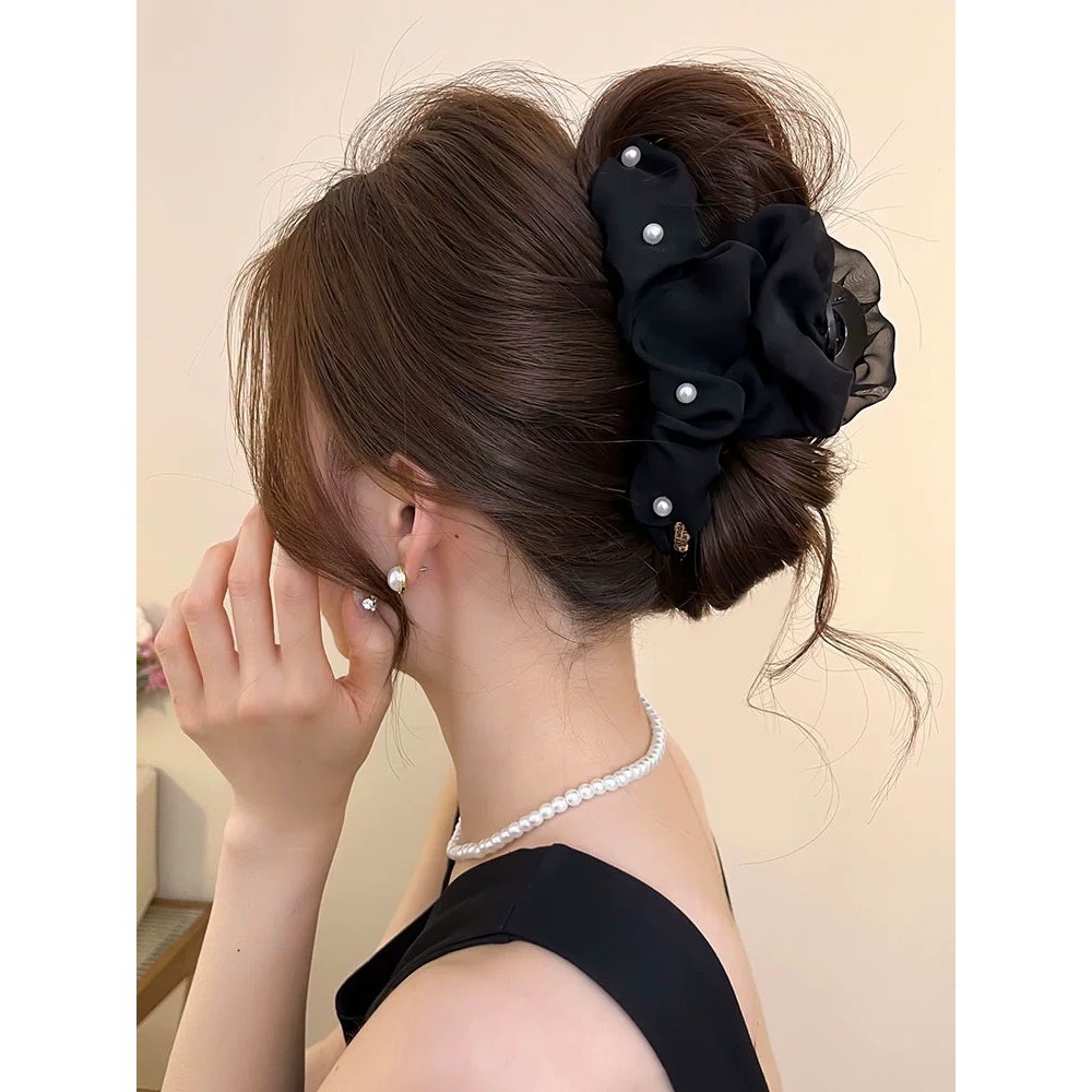 กิ๊บหนีบผม สีดำติดเพรช มาใหม่