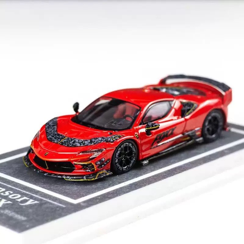 MJ 1: 64 Ferrari F9XX MANSORY รุ่นดัดแปลงจําลองรถรุ่น