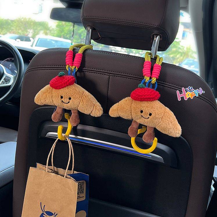 Car Invisible Hook L Creative Doll Hook Car Interior Decoration Seat Back Car decorations s3Z9