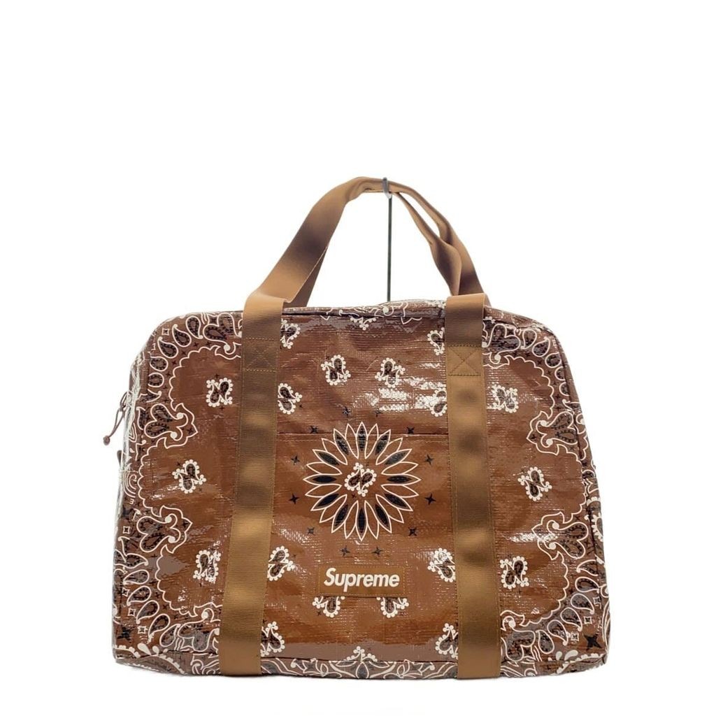 Supreme Tote Bag Purse Bandana Tarp LARGE Duffle paisley 21SS Direct from Japan Secondhand