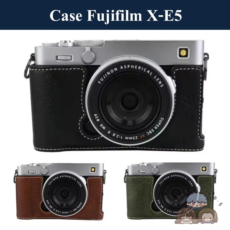 Case สำหรับ Fujifilm X-E5 / เคส Fujifilm XE5 / เคส Fuji XE5 CASE / เคส Fuji XE5 Half case / เคส Fuji