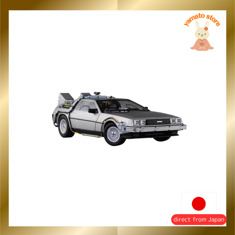Aoshima Bunka Kyozai Co., Ltd. Movie Mecha No. BT-01 Back to the Future Part I Time Machine 1/24 Sca