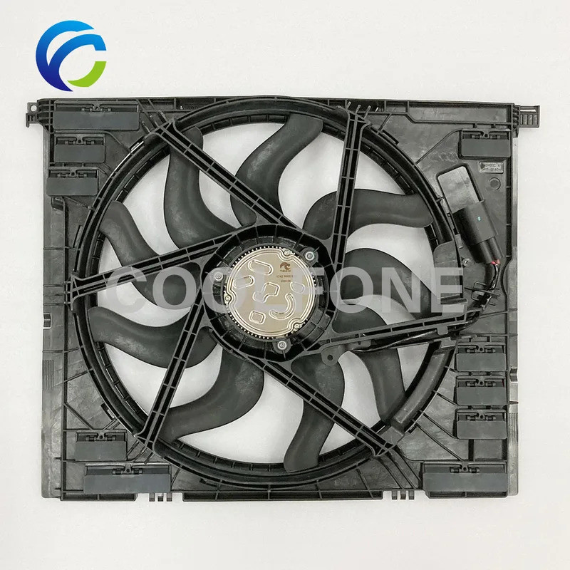 หม้อน้ําพัดลมไฟฟ้าสําหรับ BMW G20 G21 320i 330i 330ix G29 Z4 20i 30i B48D B46D 17428666817 174286668