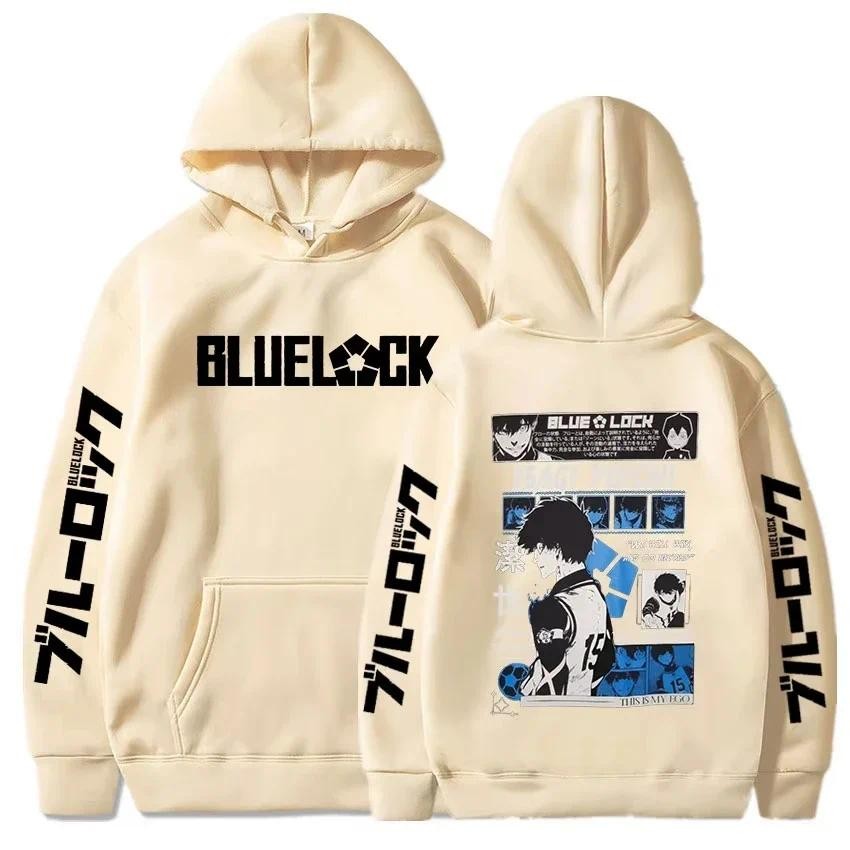 เสื้อฮู้ด Blue Lock Isagi Yoichi พิมพ์ Hoody ผู้ชายผู้หญิง