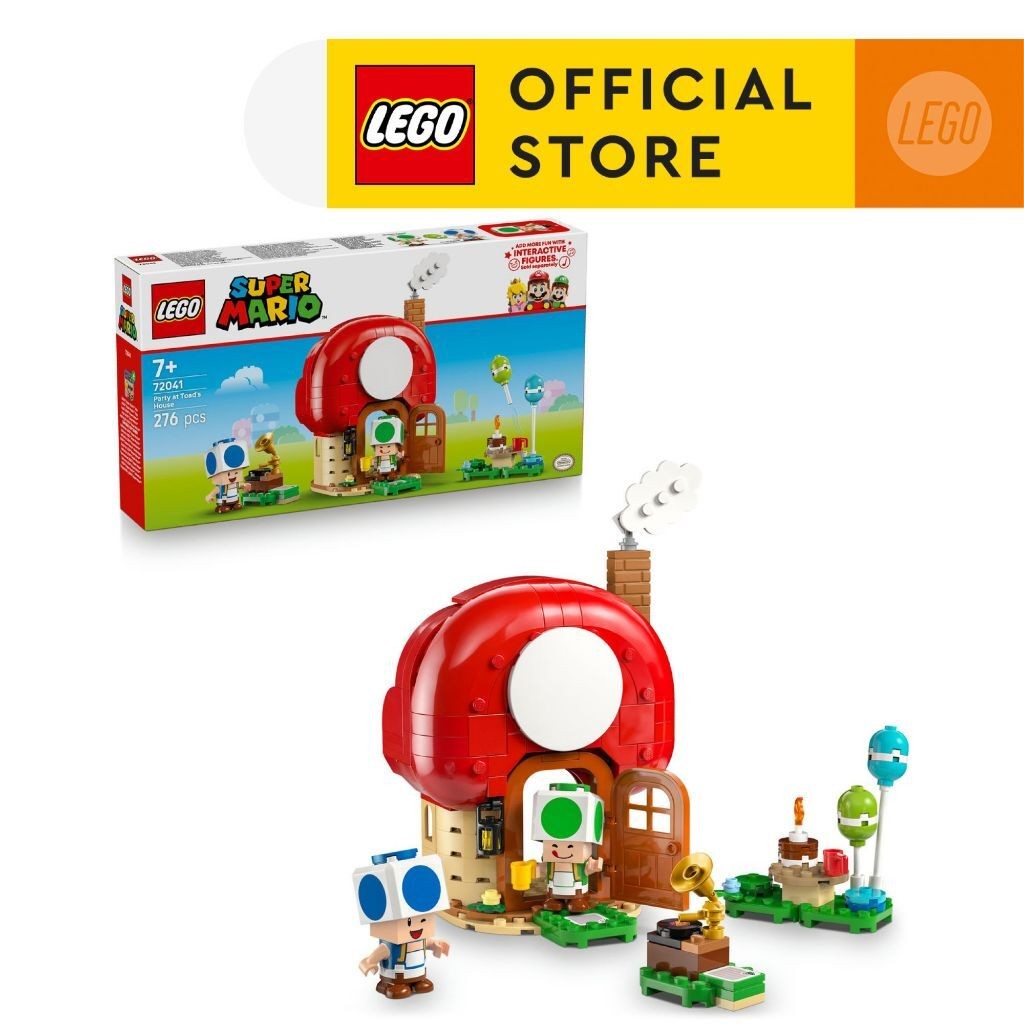 JUZ LEGO Super Mario 72041 ปาร์ตี้ที่บ้านคางคก 276 ชิ้น