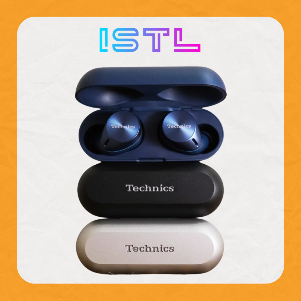 【Shopee Shipment】- Technics EAH-AZ60M2 True Wireless Noise Cancelling Earphones with Multipoint Blue
