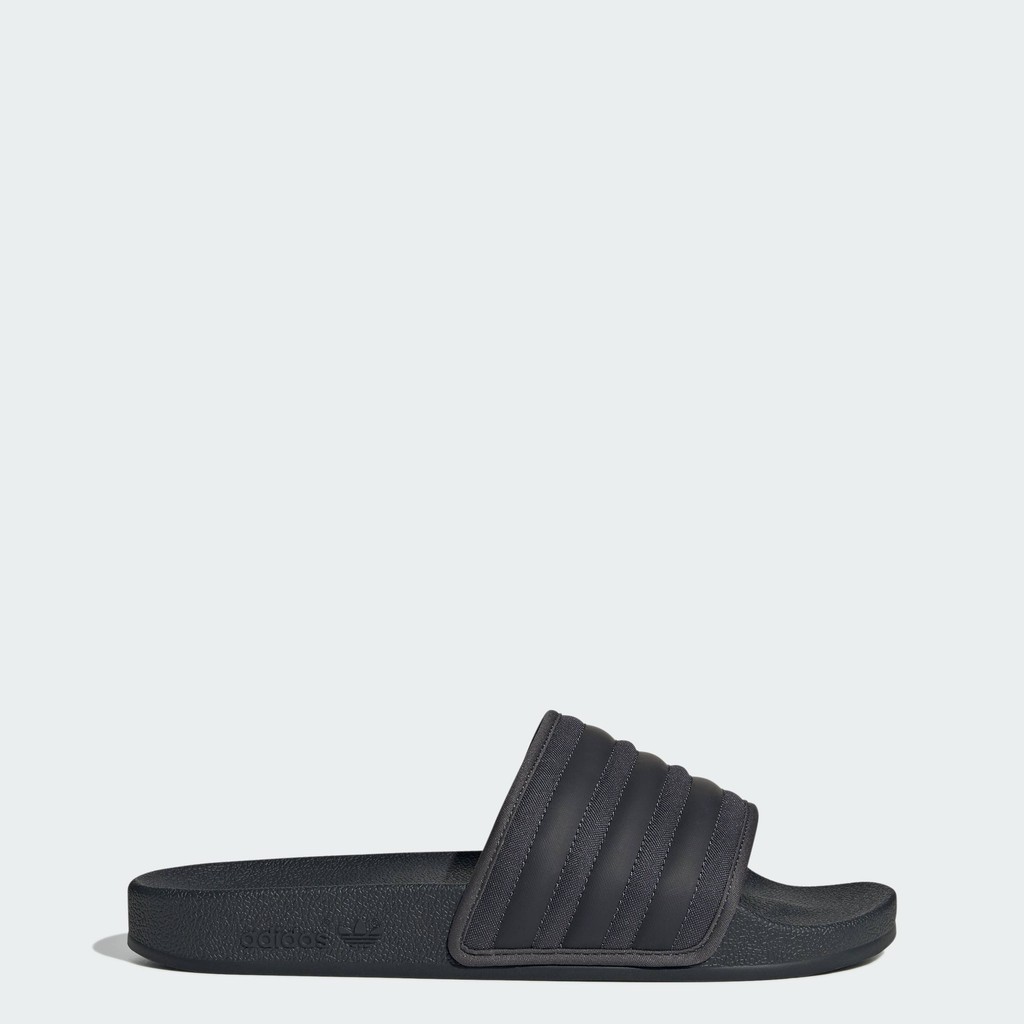 adidas ไลฟ์สไตล์ รองเท้าแตะ Adilette ผู้ชาย สีเทา JR3625