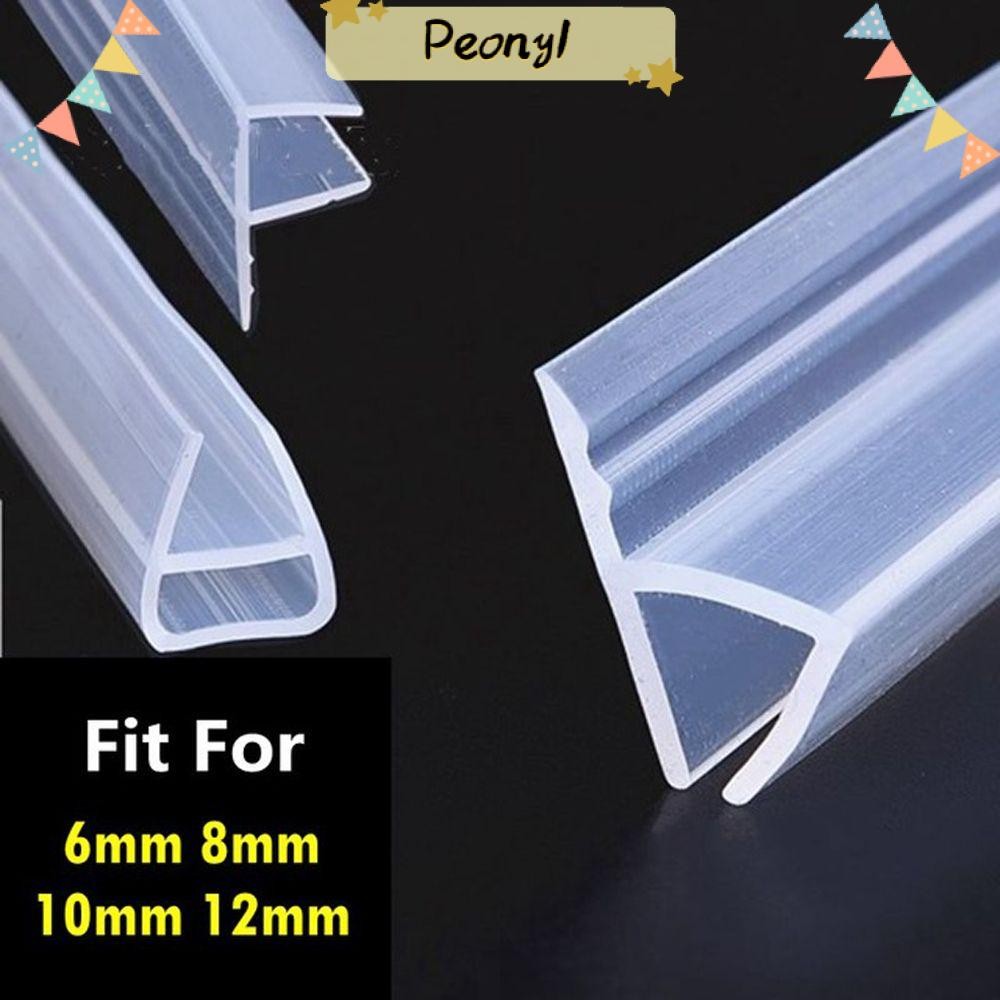 PEONY 1M 6-12 มม.FU h Shape Seal Strip ห้องน้ําอุปกรณ์เสริม Home & Living Bath Screen Window Seal
