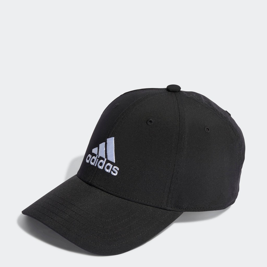 adidas ไลฟ์สไตล์ หมวกเบสบอลน้ำหนักเบาปักโลโก้ Unisex สีดำ IB3244