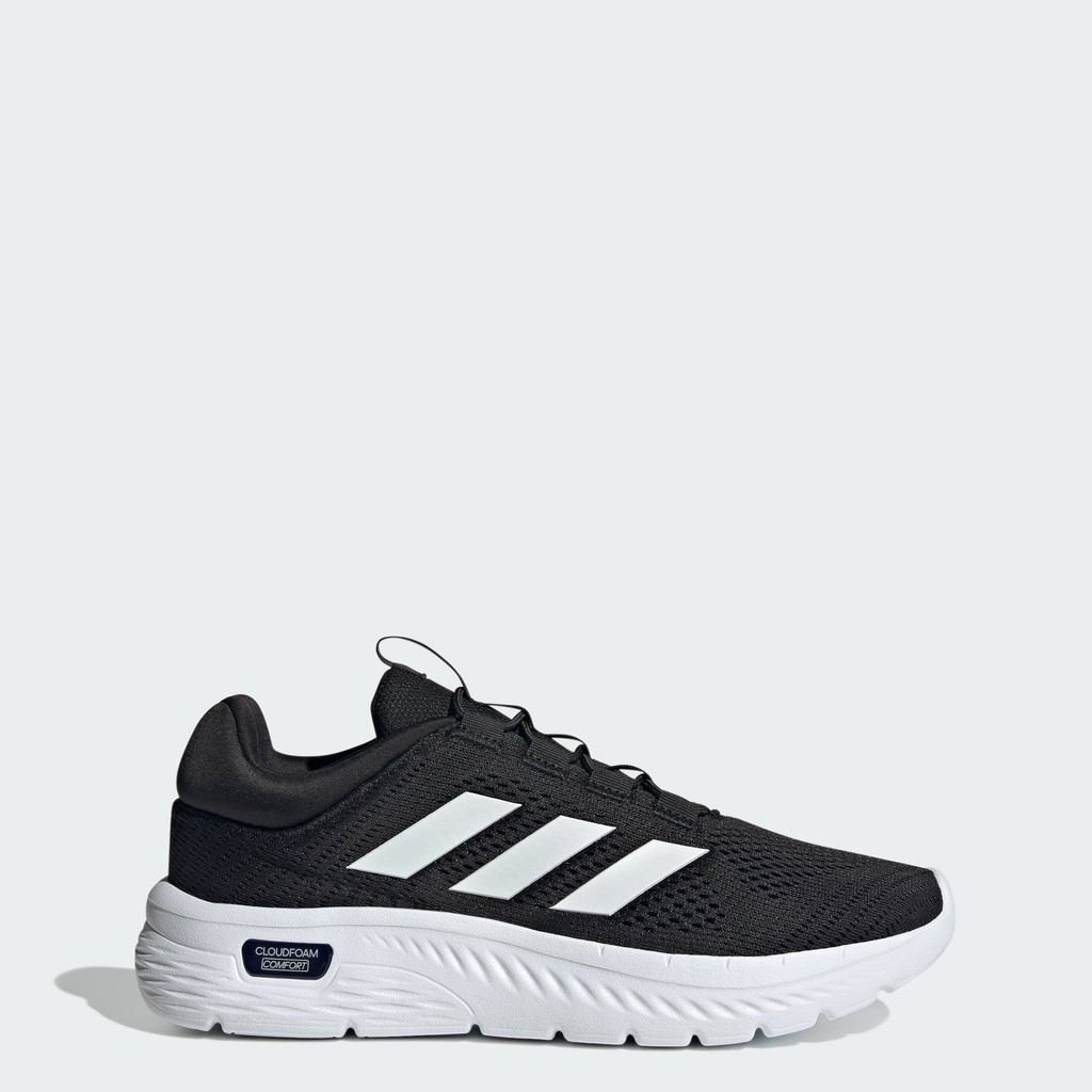 adidas ไลฟ์สไตล์ รองเท้า CLOUDFOAM COMFY พร้อมเชือกผูกรองเท้าแบบยืดหยุ่น ผู้ชาย สีดำ IH2966