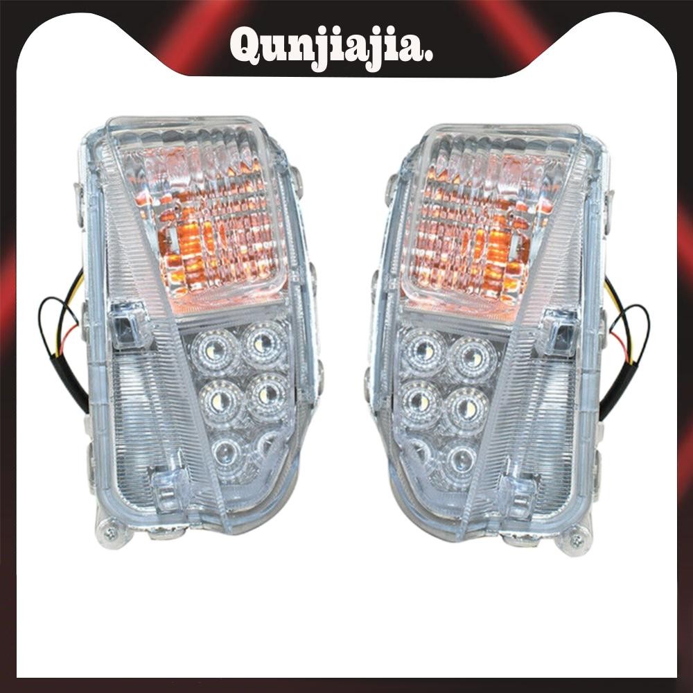 ไฟเลี้ยว LED กันน้ํากันชนหน้าไฟตัดหมอกกันกระแทกไฟตัดหมอก Super Bright สําหรับ Toyota Prius 4 ประตู 2