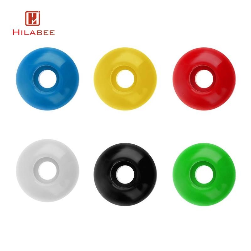 HILABEE 52x30 มม. Longboard ล้อสําหรับ Cruising, DIY ไฟฟ้าล้อเปลี่ยนสําหรับเด็ก, PU