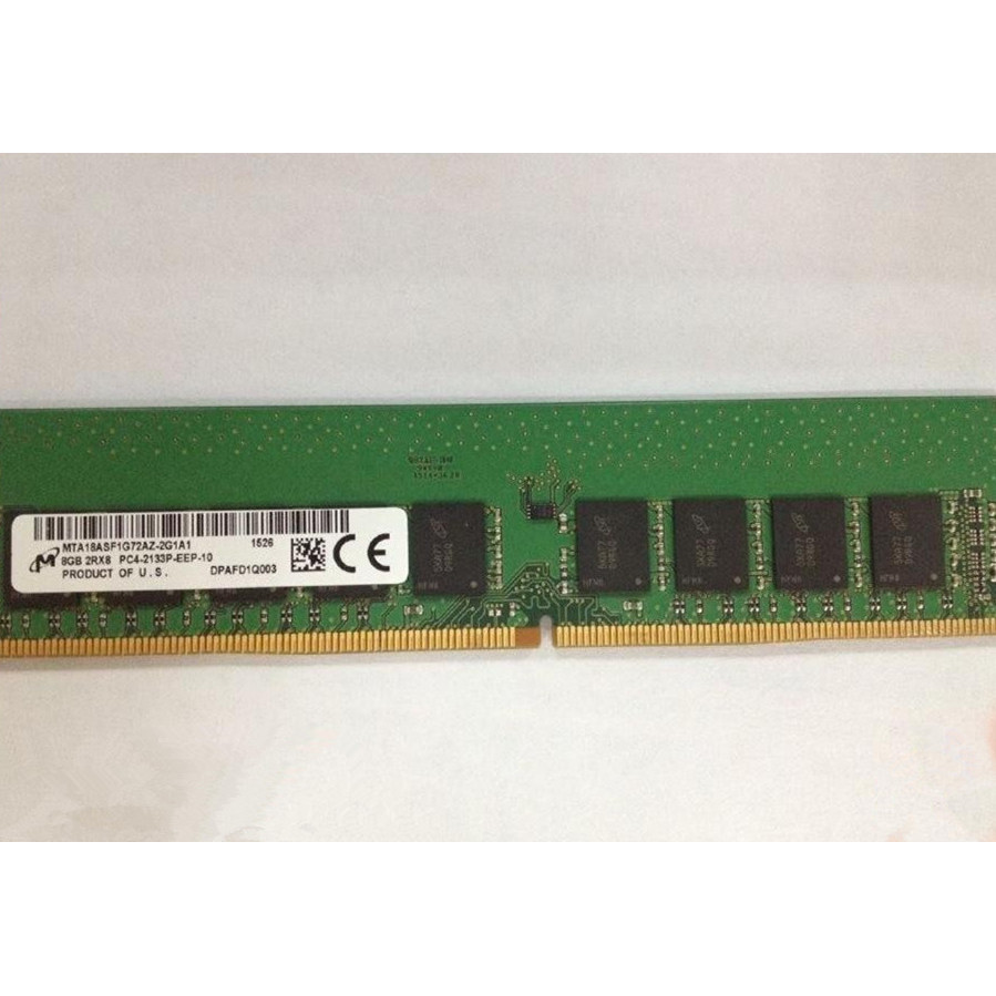 MT Magnesium DDR4 16G 2133 Pure ECC แถบหน่วยความจําเซิร์ฟเวอร์ 16GB 2RX8 PC4-2133P