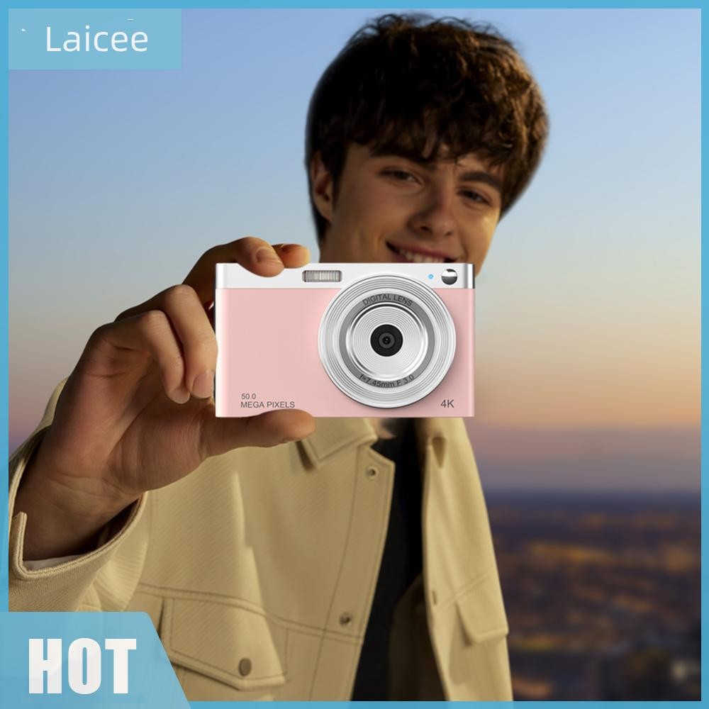 [Laicee.th] กล้อง Vlogging 50MP 2.88In หน้าจอ 16X ซูมดิจิตอลกล้องชาร์จ AF Travel Video Camera สําหรั