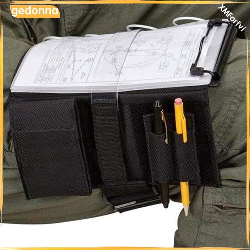 [gedonna] ที่ยึด Notepad Pilot, Classic Kneeboard Organizer, Pilot Kneeboard, Aviation Leg Strap Boa