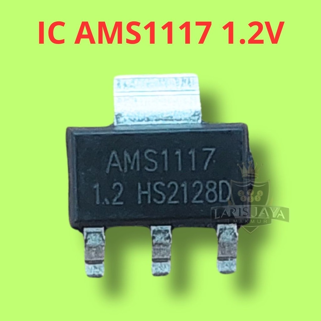 IC AMS1117 1.2V เอาต์พุตคงที่ LDO สําหรับโครงการอิเล็กทรอนิกส์ DIY
