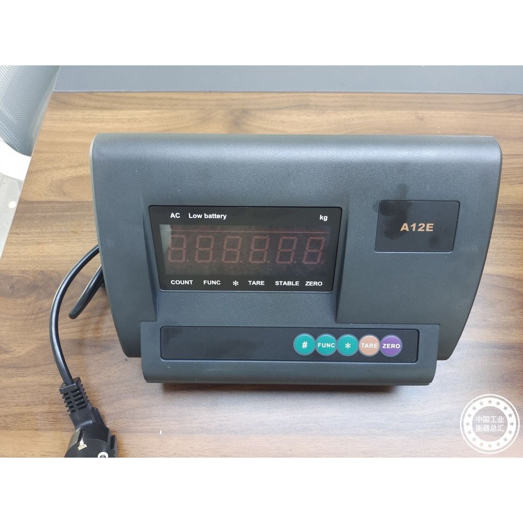 เวอร์ชันภาษาอังกฤษมาตรฐานยุโรปรูปแบบใหม่เครื่องชั่งอิเล็กทรอนิกส์ XK3190-A12 Shanghai + Yaohua ส่งออ