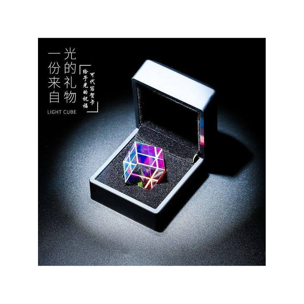 sun catcher คริสตัลปริซึม ก่อให้เกิดผล Tyndall effect เป็นของขวัญและเครื่องประดับบนโต๊ะทำงาน