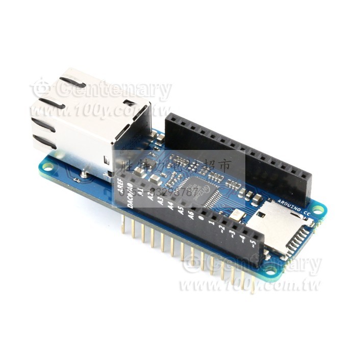 ASX00006 Arduino MKR ETH Shield การเชื่อมต่อ Ethernet W5500 Connector RJ45