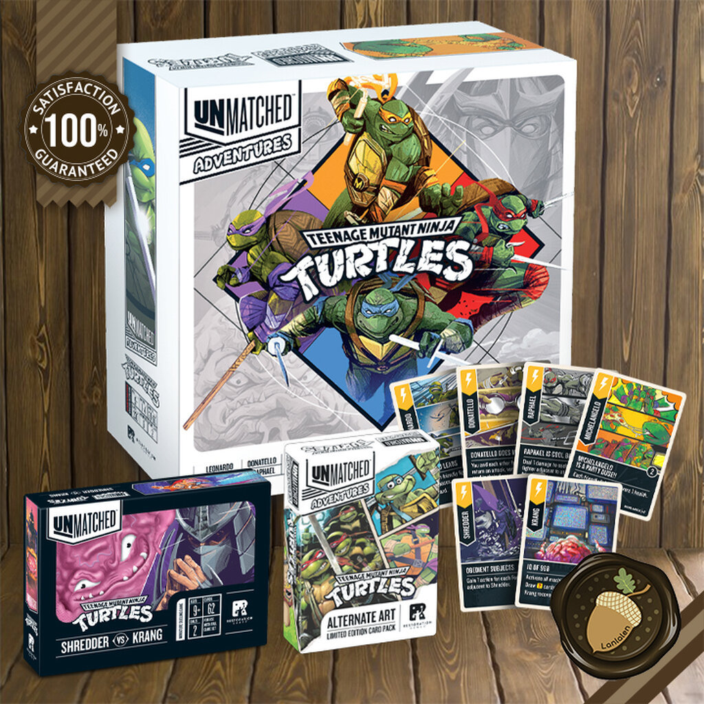 Unmatched Adventures TMNT - Bundle Set