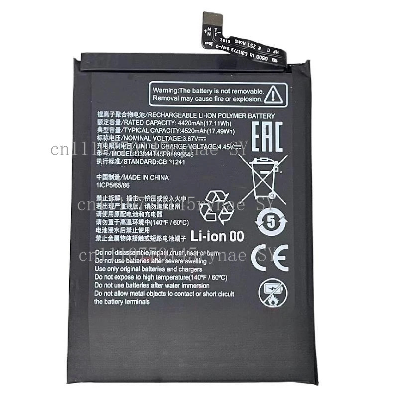 Li3844T45P8h896546 4520mAh แบตเตอรี่สําหรับ ZTE Nubia Neo 5g 8150N โทรศัพท์เปลี่ยนแบตเตอรี่ Batteria