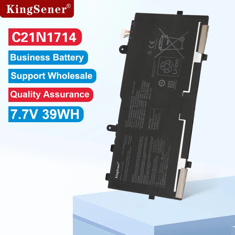 KingSener C21N1714 แบตเตอรี่สําหรับ ASUS TP40 TP401CA TP401NA TP401MA TP401NA-3350 TP401N TP401M J40