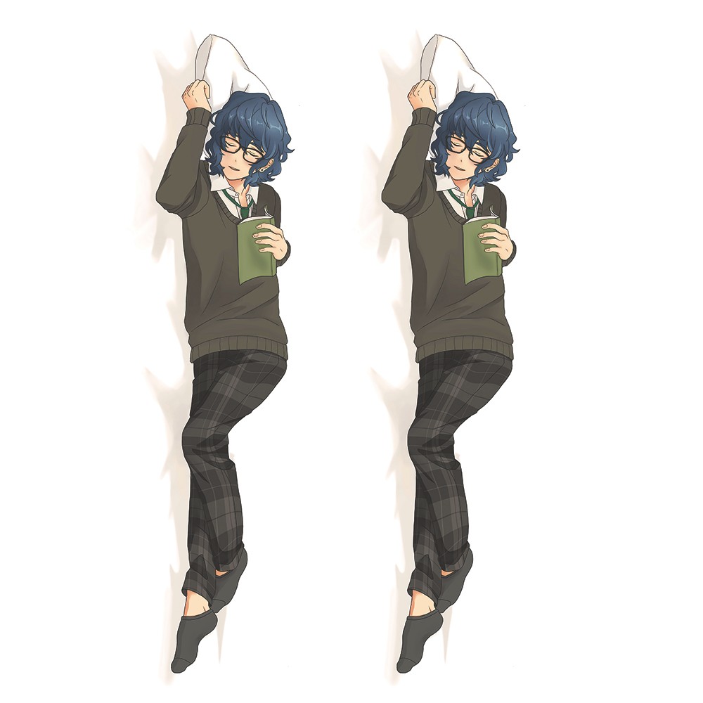 การ์ตูน Tsumugi Aoba ปลอกหมอนนอน Dakimakura กอด Otaku ผ้าปูที่นอนหมอนเบาะครอบคลุมหัวเตียงปลอกหมอนตกแ