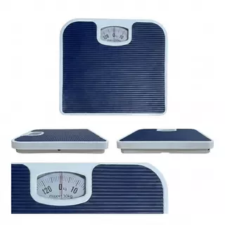 เครื่องชั่งน้ำหนัก Max130kg แบบเข็ม (FORTEM รุ่น OTTO-02 ขนาด 26.8x26.6x5.3 ซม.) เครื่องชั่งน้ำหนักแบบสปริง สีกรม