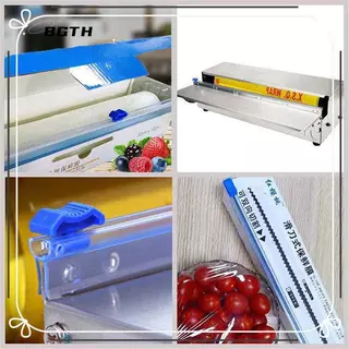 BSG 1 ชิ้นบ้านพลาสติกห่อตู้และฟอยล์ฟิล์มตัดอาหาร Cling ฟิล์มตัด BSG