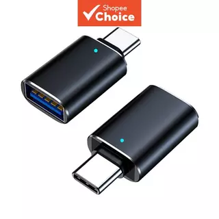 อะแดปเตอร์ Type C เป็น USB 3.0 ทําจากโลหะ รองรับการชาร์จและการส่งข้อมูลความเร็วสูง ใช้งานกับ MBook