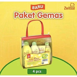 Zwitsal Paket Gemas 4 Pcs - Produk Baru Dengan Kemasan Praktis dan Isi 4 Botol