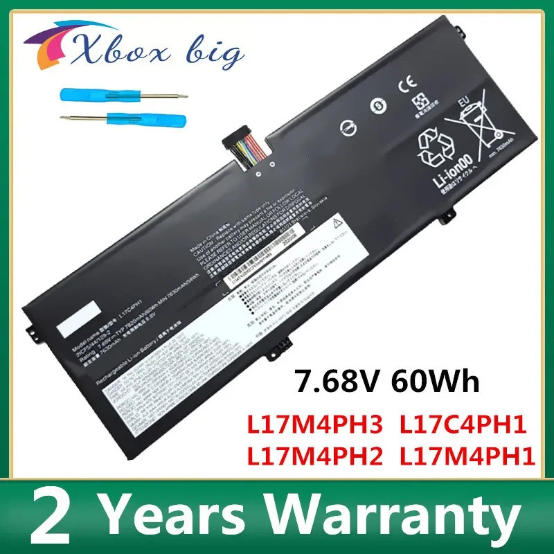 L17M4PH1 แบตเตอรี่แล็ปท็อปสําหรับ Lenovo L17M4PH3 L17C4PH1 L17M4PH2 โยคะ 7 Pro โยคะ C930-13IKB 5B10Q