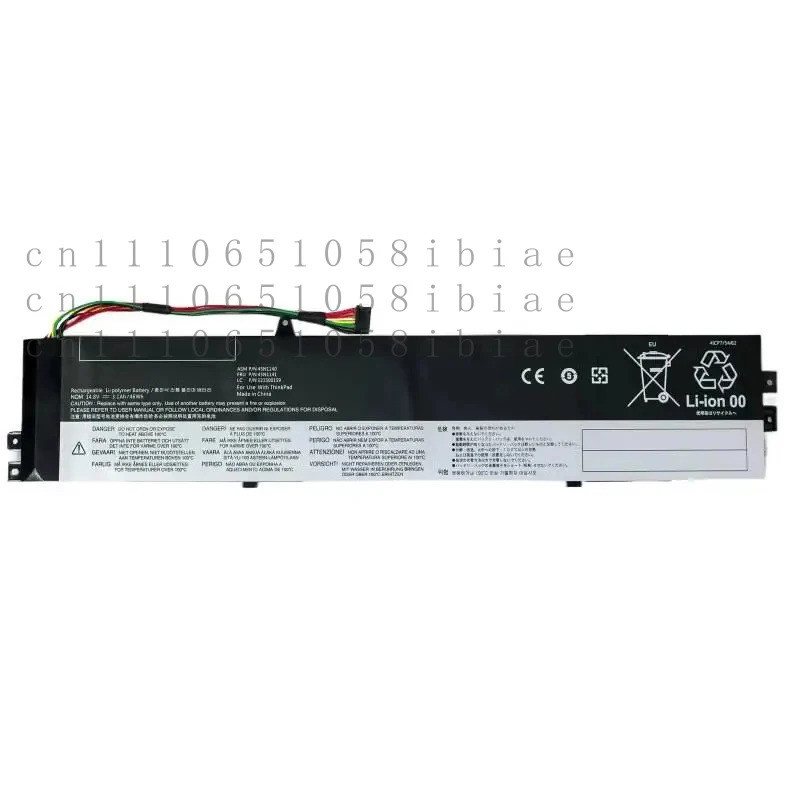 14.8V 46Wh ใหม่ 45N1140 45N1141 45N1138 45N1139 แบตเตอรี่แล็ปท็อปสําหรับ Lenovo ThinkPad S3-S431 S44