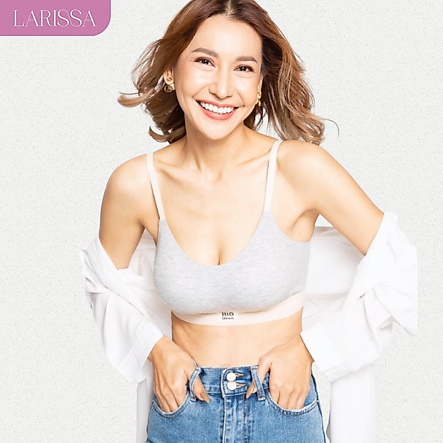 LARISSA SOFT & COTTON BRA บราใส่สบาย ชุดชั้นใน บราไร้ขอบ