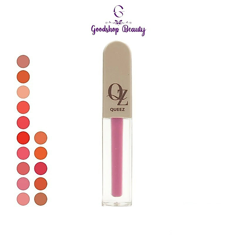 Queez Liquid Matte Lip Color 2g. ลิปสติกเนื้อแมทท์