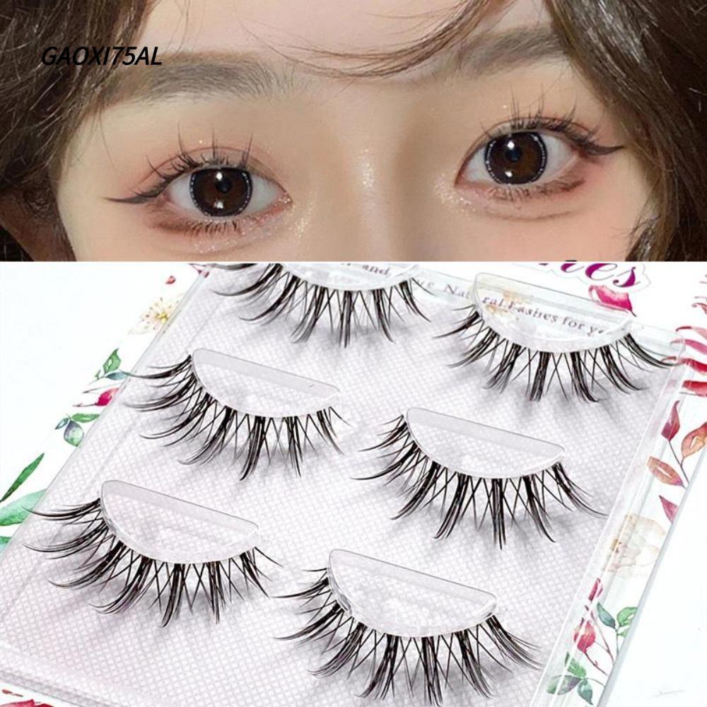 GAOXI75AL ขนตาปลอม,ธรรมชาติดูมังงะ Lashes,แฟชั่นEyelash Extensionคอสเพลย์ญี่ปุ่นRamamatic Anime Lashesสําหรับผู้หญิง