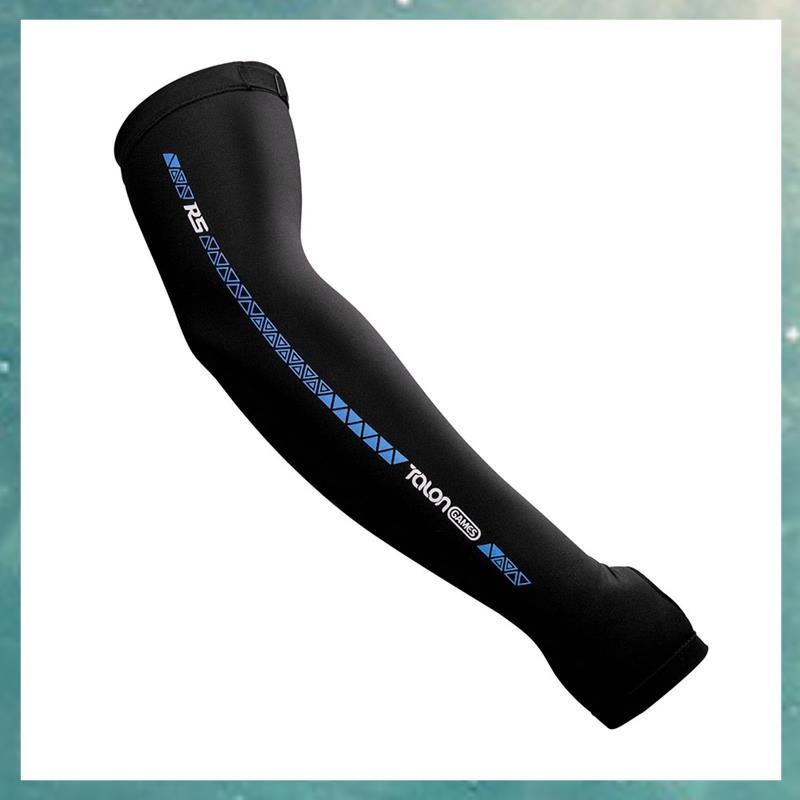 T QLI ESports Sleeve สําหรับเกมเมอร์ลดแรงเสียดทาน ดูดซับเหงื่อ เอฟเฟกต์ทําความเย็นพร้อมรูนิ้วหัวแม่ม