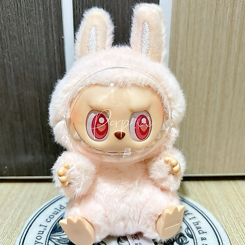 หน้ากากลาบูบู้ v1 v2 v3 เนียนไม่เห็นเชือก กันเปื้อนกันฝุ่น 6cm (v1)