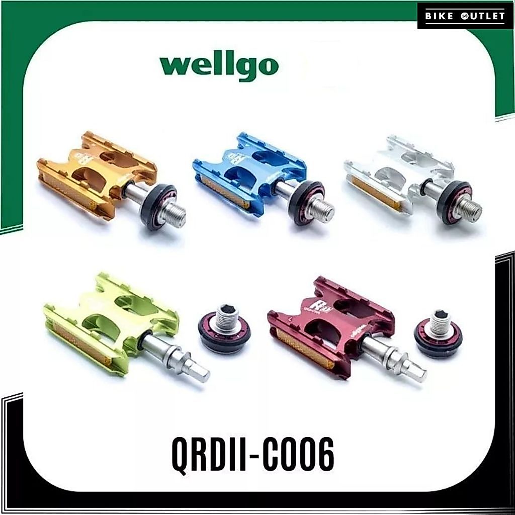 บันไดจักรยานปลดเร็ว Wellgo รุ่น QRDII C006